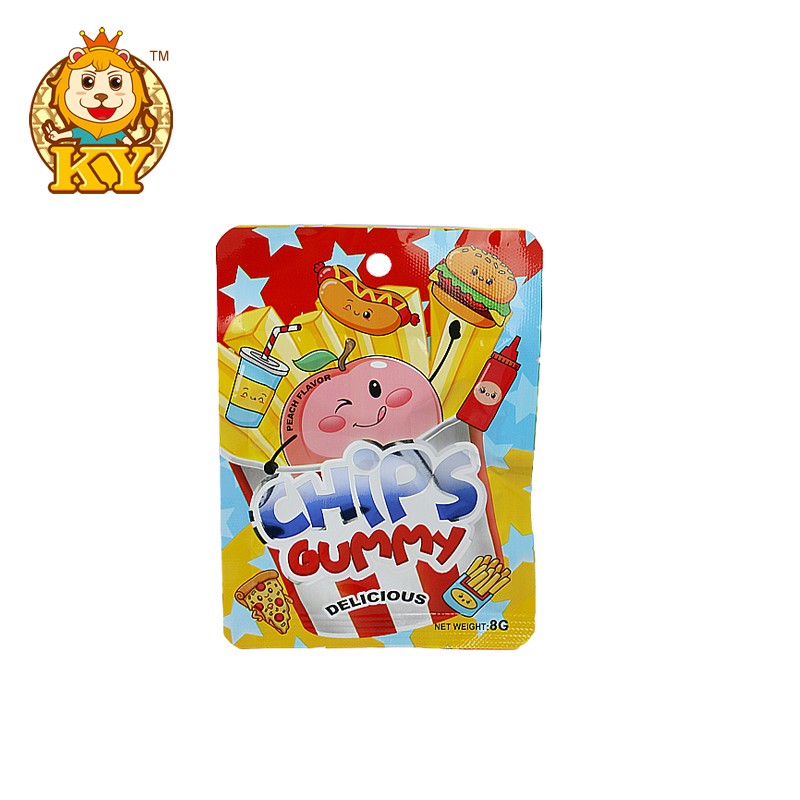 French Fries Shape Marshmallows Manufacturer - Wholesale Sweet Fruity Flavored