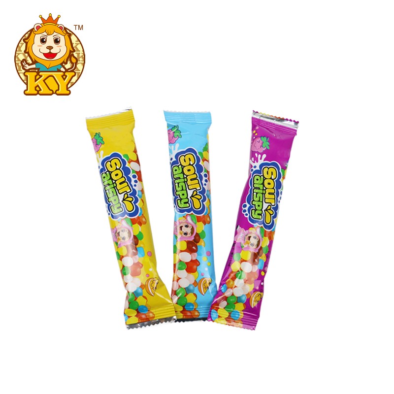 Long Multi-colored Candy Manufacturer - Wholesale Sour Fruity Flavor Chewy Crispy