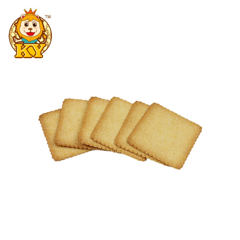Soft Puffed Wheat Biscuit Manufacturer - Wholesale Rolled Salt Soda Bagged