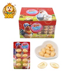 Egg Shape Bubble Gum Manufacturer - Wholesale Sweet Fruity Flavor Chewy