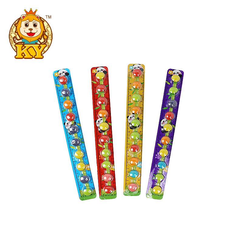 Long Ruler Shape Bubble Gum Supplier - Wholesale Sweet Fruity Flavor in Bag
