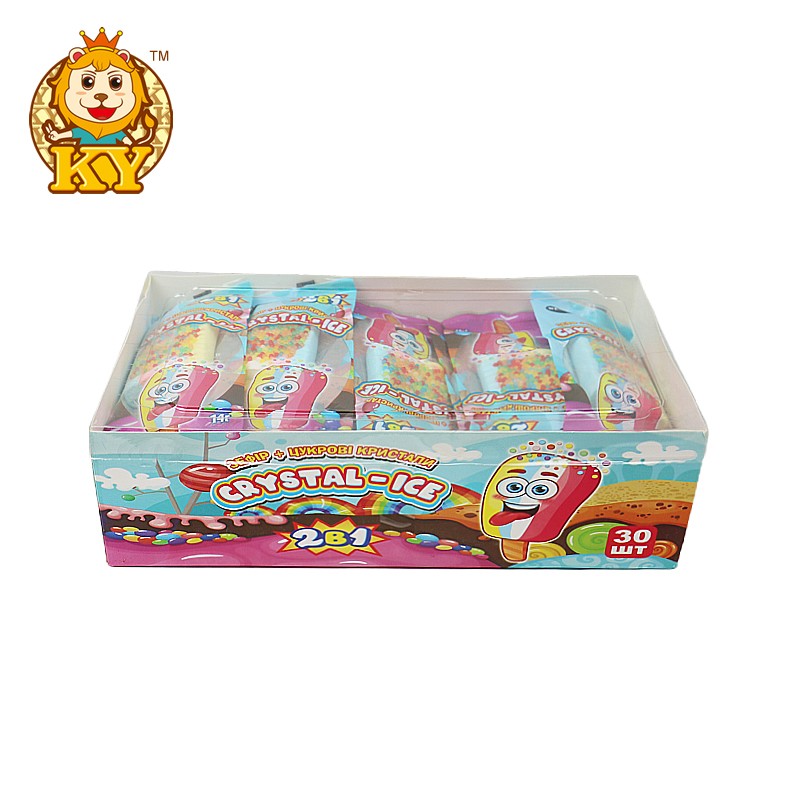 Ice Cream Marshmallow Stick Supplier - Wholesale with Mini Pearl Sweets