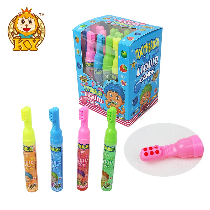 Toothbrush Shaped Liquid Candy Factory - Wholesale Fruity Squeeze Jam in Box
