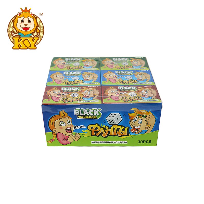 Gummy Soft Chewy Candy with Dice Manufacturer - Wholesale Fruit Flavor Sour