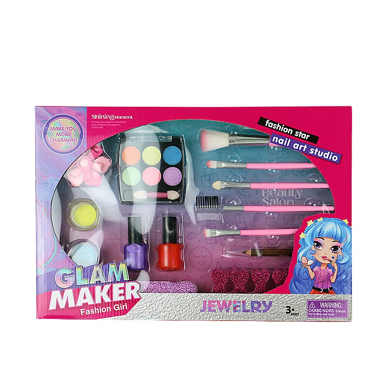 Plastic DIY Nail Polish Toy Factory - Wholesale Custom with Nail Clippers for Party