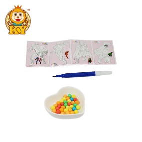 Pen and Drawing Cards with Candy Supplier - Wholesale Sweet Compress