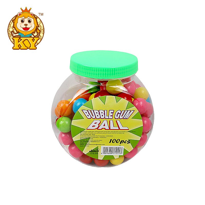 Ball Shape Bubble Gum Factory - Wholesale Fruity Flavor Chewy Candy
