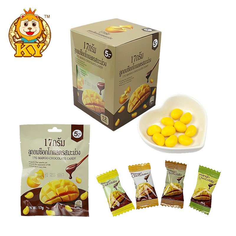 Solid Chocolate Ball Candy Factory - Wholesale Sour Fruit Flavor for Kids