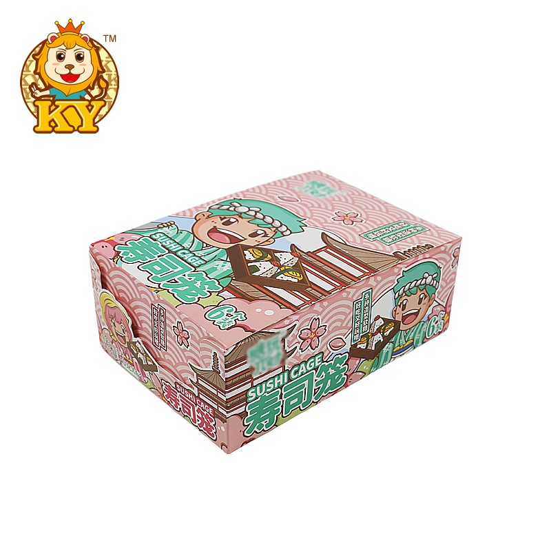 Sushi Shaped Soft Candy Supplier - Wholesale with Marshmallow Sour Liquid