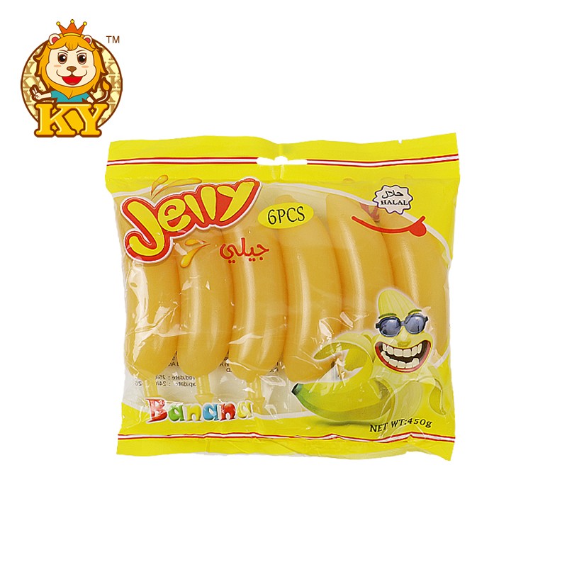Banana Shape Jelly Pudding Supplier - Wholesale Fruity Flavor Soft for Kids