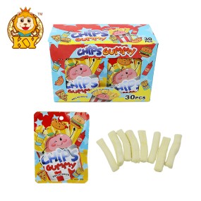 French Fries Shape Marshmallows Manufacturer - Wholesale Sweet Fruity Flavored