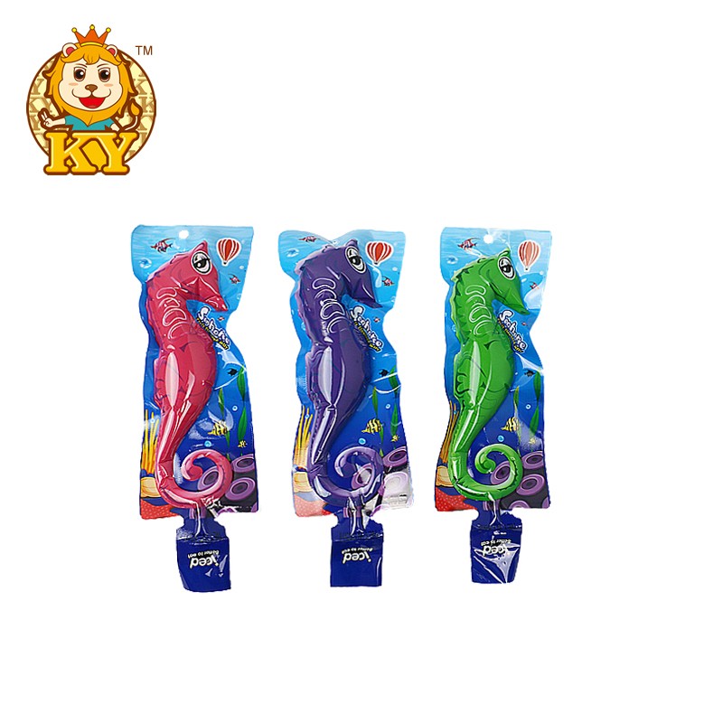 Seahorse Shape Jelly Pudding Manufacturer - Wholesale Sweet Fruity Flavor