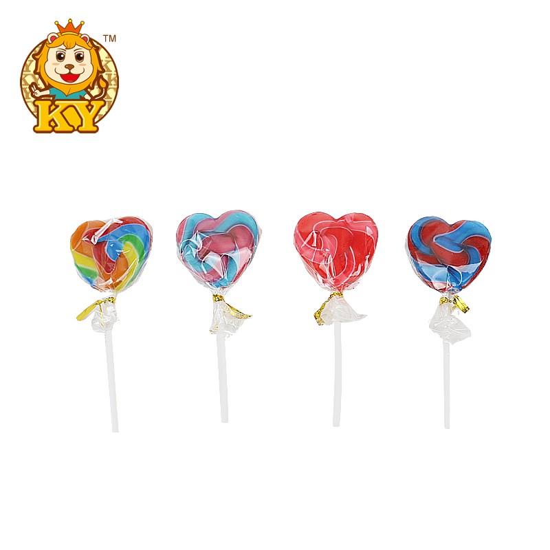 Heart-Shaped Lollipops Manufacturer - Wholesale Colorful Fruity Hard Candy