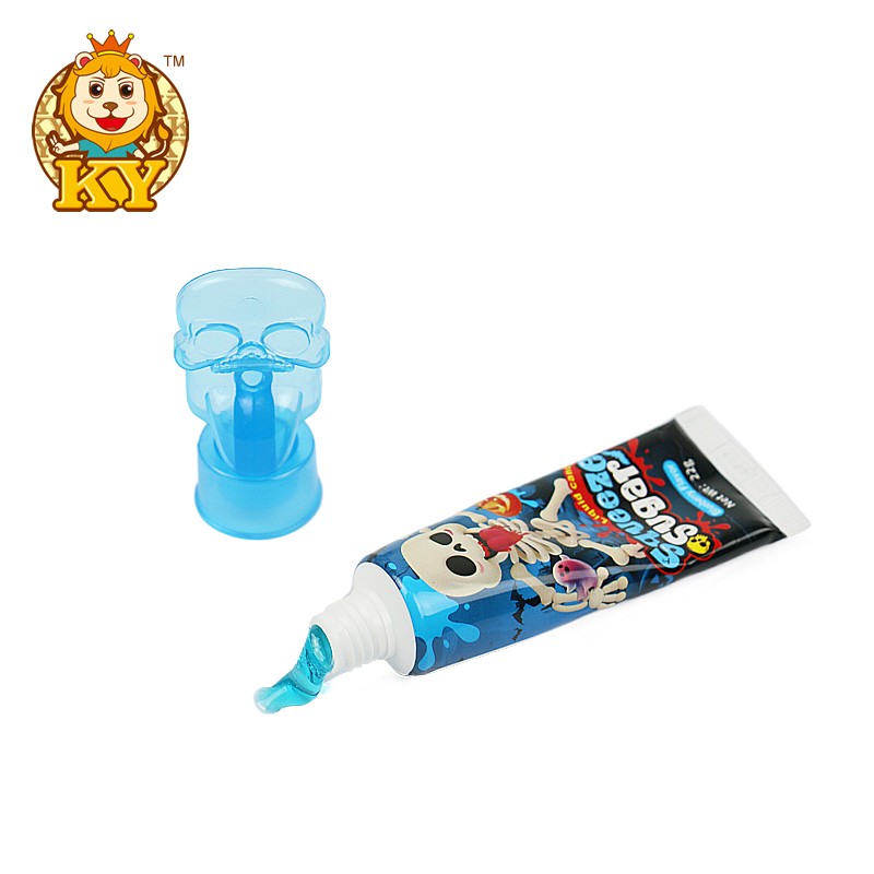 Skull Shape Liquid Candy Manufacturer - Custom Sour Jam Fruity