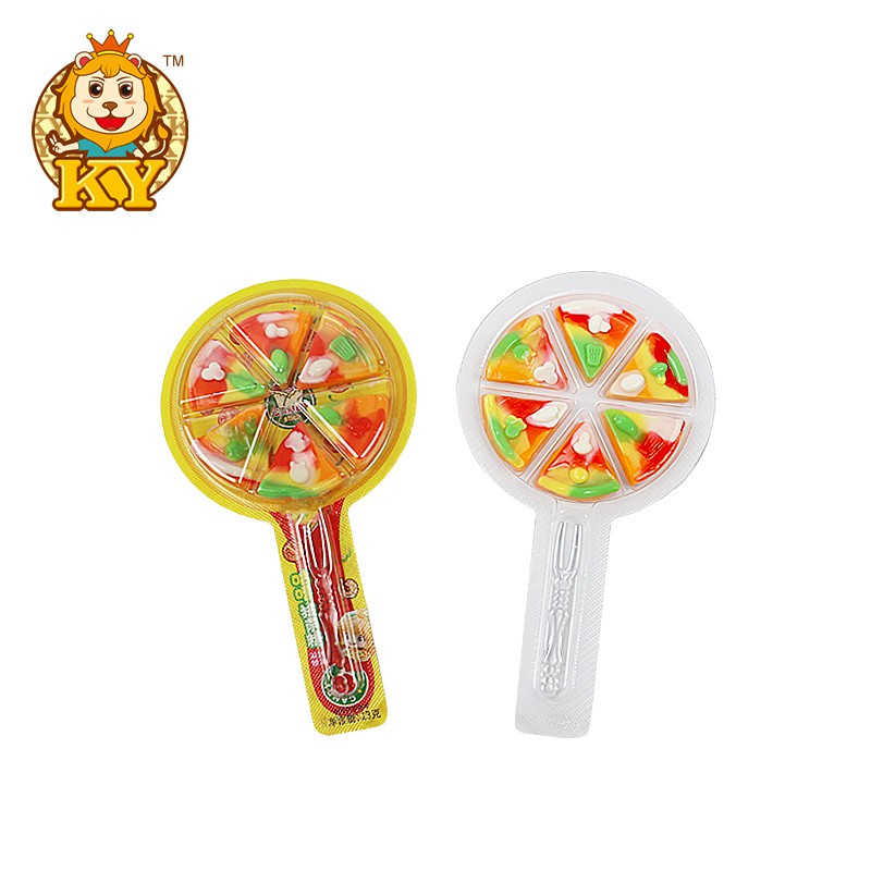 Pizza Shape Gummy Candy Factory - Wholesale Fruit Flavored Soft in Box