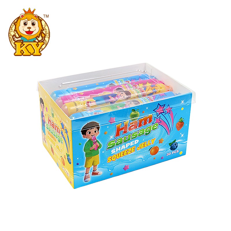 Sausage Shape Jelly Pudding Factory - Manufacturer Wholesale Fruit Flavor