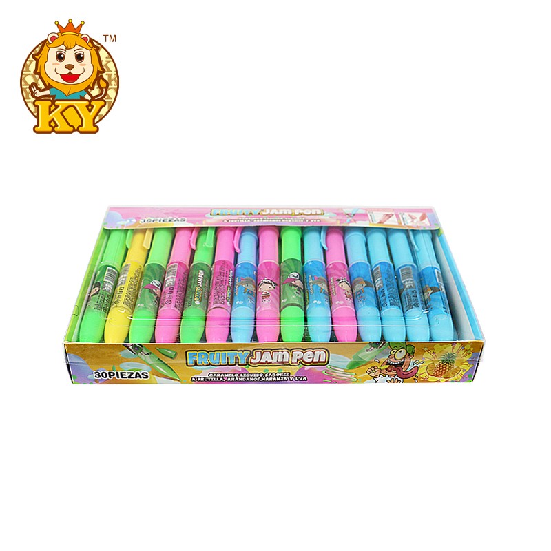 Pen-Shaped Liquid Candy Manufacturer - Wholesale Sweet Fruit Jam in Box
