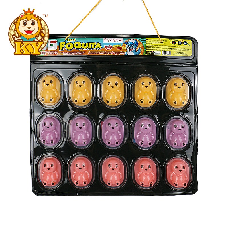 Bear Shape Jelly Pudding Factory - Manufacturer Wholesale with Popping Candy