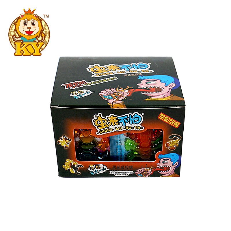 3d Spider and Scorpion Candy Supplier - Wholesale Fruit Flavor Soft Chewing