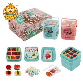 Sushi Shaped Soft Candy Supplier - Wholesale with Marshmallow Sour Liquid