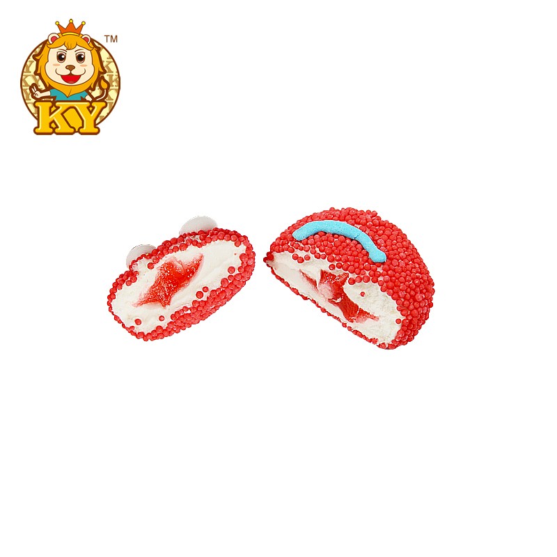 Smile Face Marshmallow Lollipop Supplier - Wholesale Colorful Fruit Flavor Jam