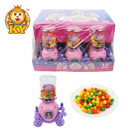 Princess Truck Shaped Toy Manufacturer - Wholesale Cartoon Plastic Puffed Candy
