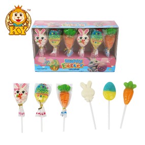 Carrot Rabbit Lollipop Manufacturer - New Arrival Factory Custom Hard Candy