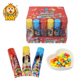 Bubble Gum in Bag Factory - Manufacturer Wholesale Sweet Fruity Flavor