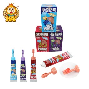 Toothpaste Shape Jelly Jam Candy Supplier - Hot Selling Sweet Fruity