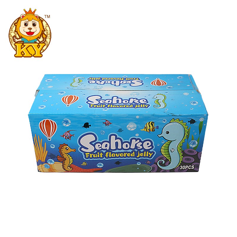 Seahorse Shape Jelly Pudding Manufacturer - Wholesale Sweet Fruity Flavor