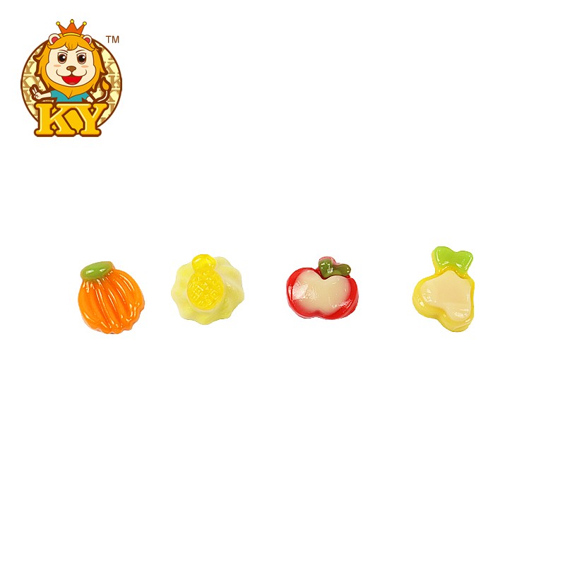 3D Fruit Shape Gummy Lollipop Supplier - Wholesale Sweet Fruity Flavor Chewy