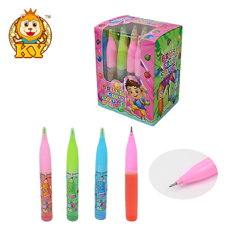 Pen-Shaped Liquid Candy Supplier - Wholesale Fruit Flavored Jam in Box