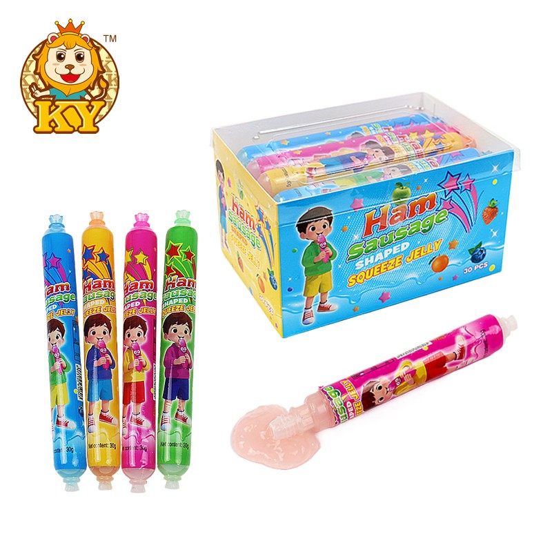 Sausage Shape Jelly Pudding Factory - Manufacturer Wholesale Fruit Flavor