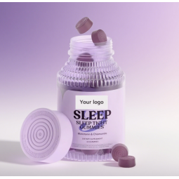 Sleep Gummy Candy Supplier - Custom Halal Fruity Melatonin Bottle