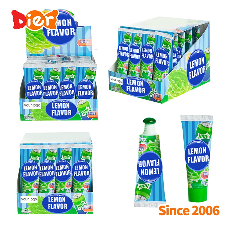 Toothpaste Liquid Candy Supplier - Halal Green Lemon Flavor