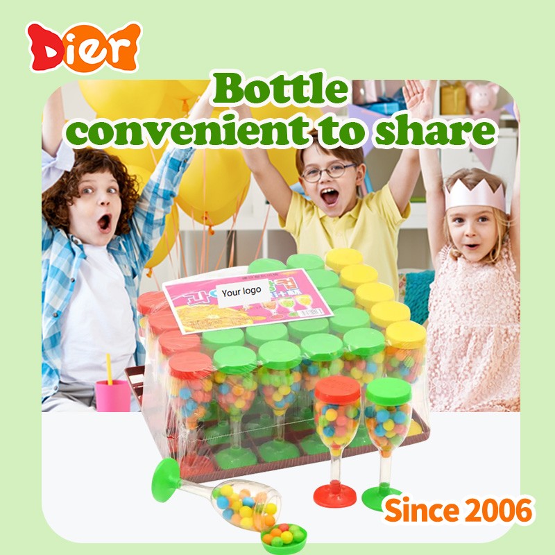 Wine Glass Candy Factory - Delicious Halal Tablet Candy