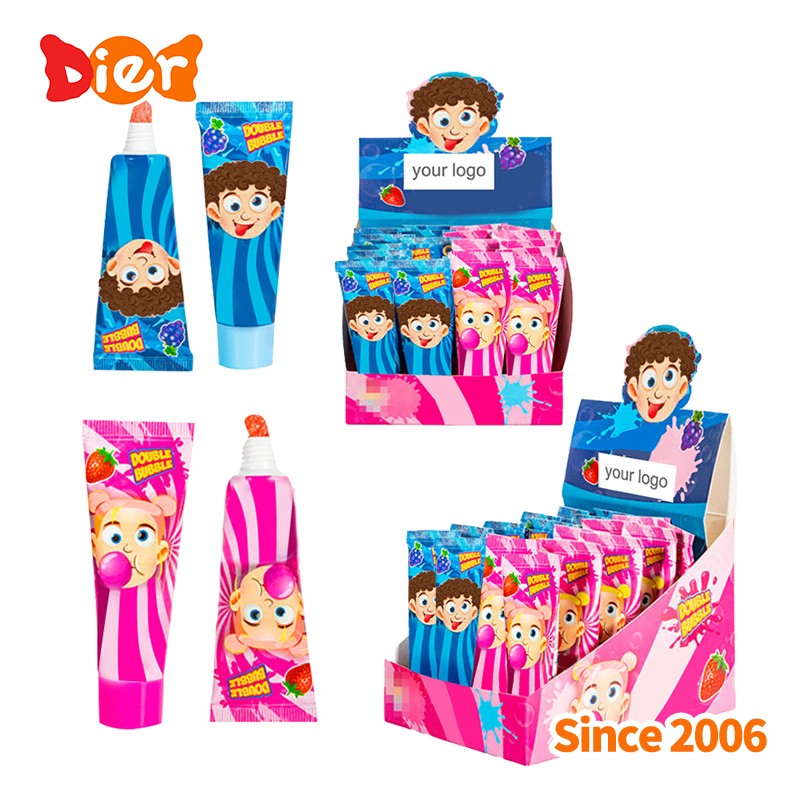 Bubble Gum Candy Supplier - Toothpaste Sweet Fruit Flavor