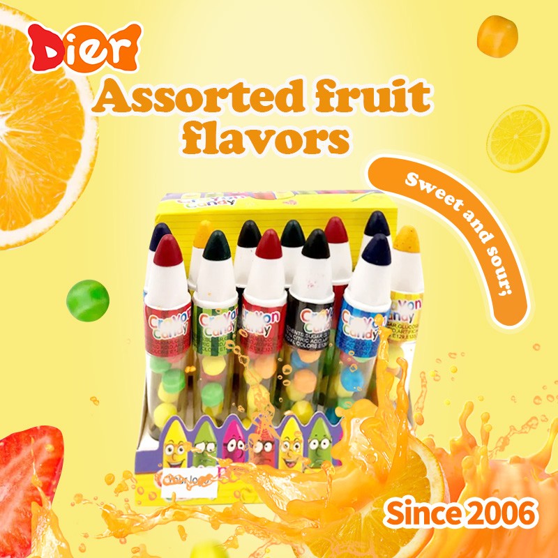 Bubble Gum Crayon Factory - Custom Rainbow Fruity Flavored