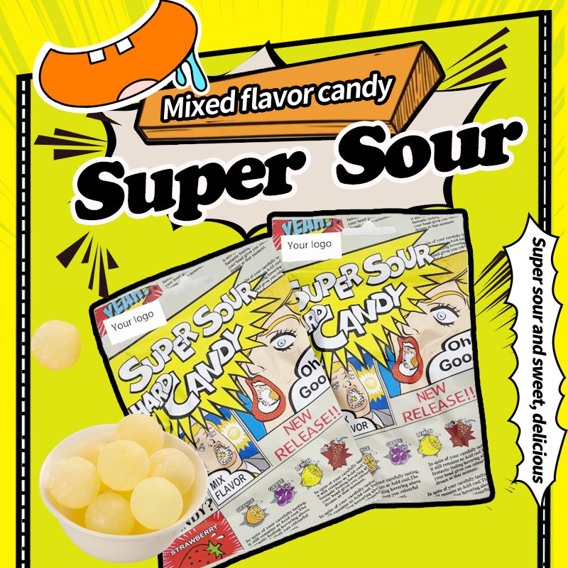 Sour Hard Candy Supplier - OEM Super Sour Fruity Ball