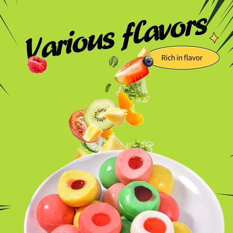 Eyeball Gummy Candy Supplier - Wholesale Halal 3D Jam Filled