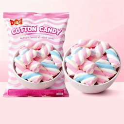 Cotton Candy Supplier - Colored Sweet Marshmallows Twist