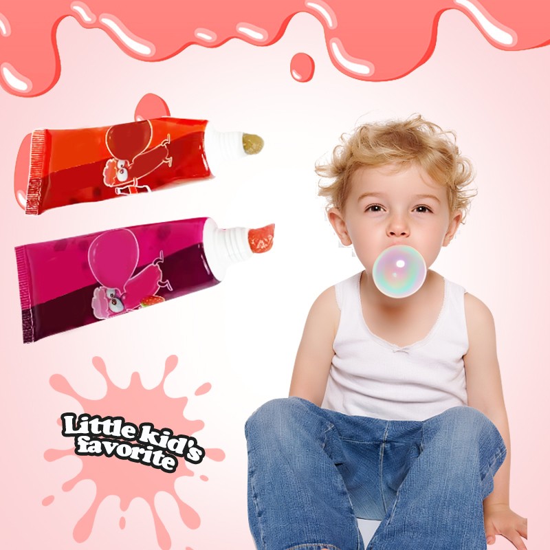 Bubble Gum Candy Factory - Toothpaste Jam Liquid Gum