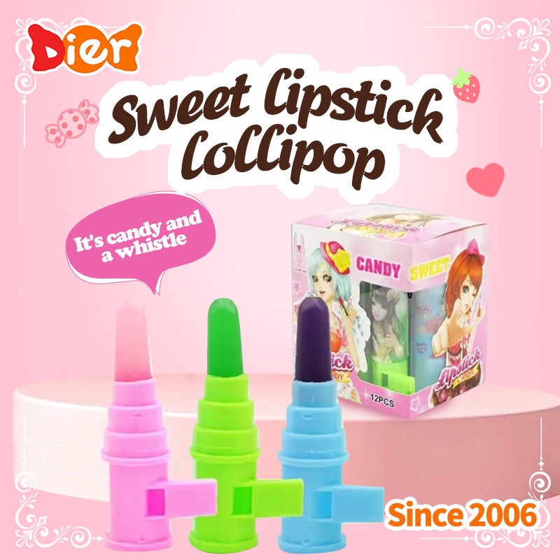 Whistle Lollipop Supplier - OEM/ODM Cartoon Fruit Flavored