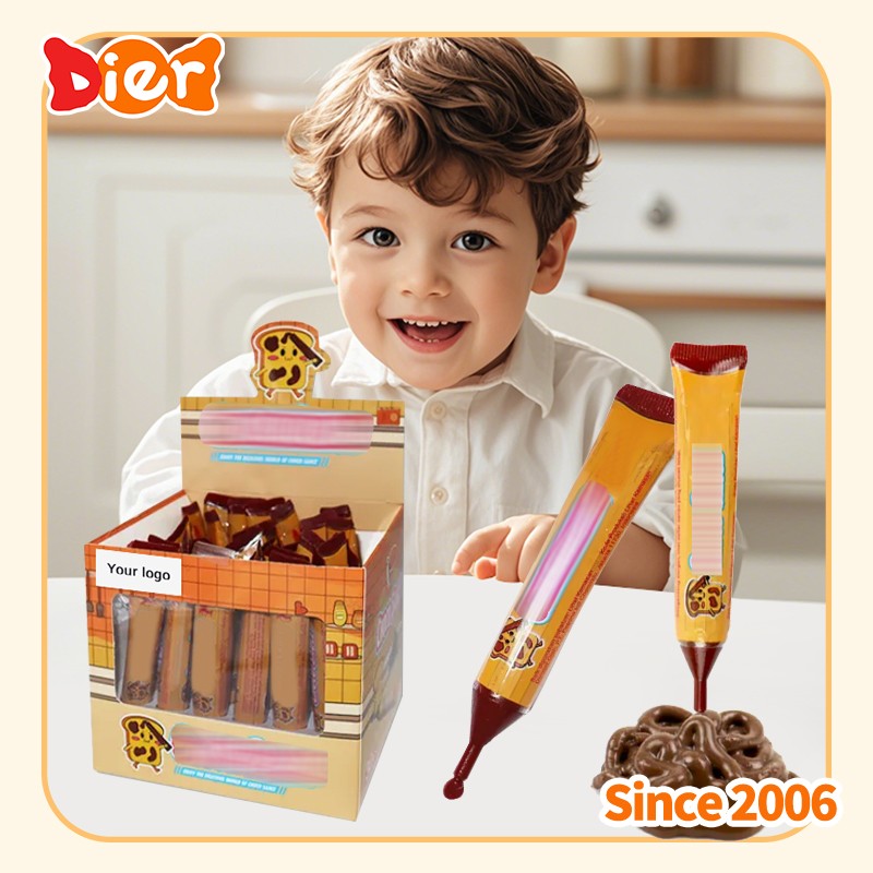 Toothpaste Liquid Candy Supplier - OEM Chocolate Cookie Flavor