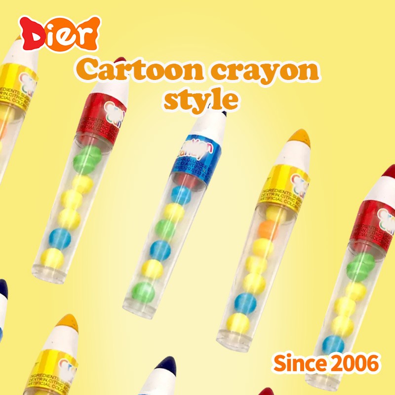 Bubble Gum Crayon Factory - Custom Rainbow Fruity Flavored