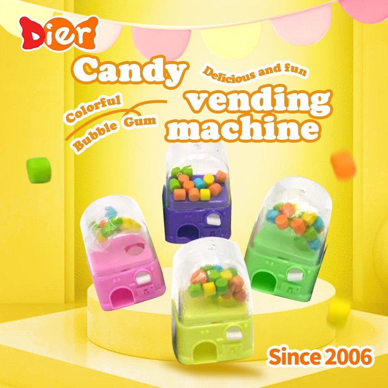 Bubble Gum Machine Supplier - Colorful Candy Dispenser