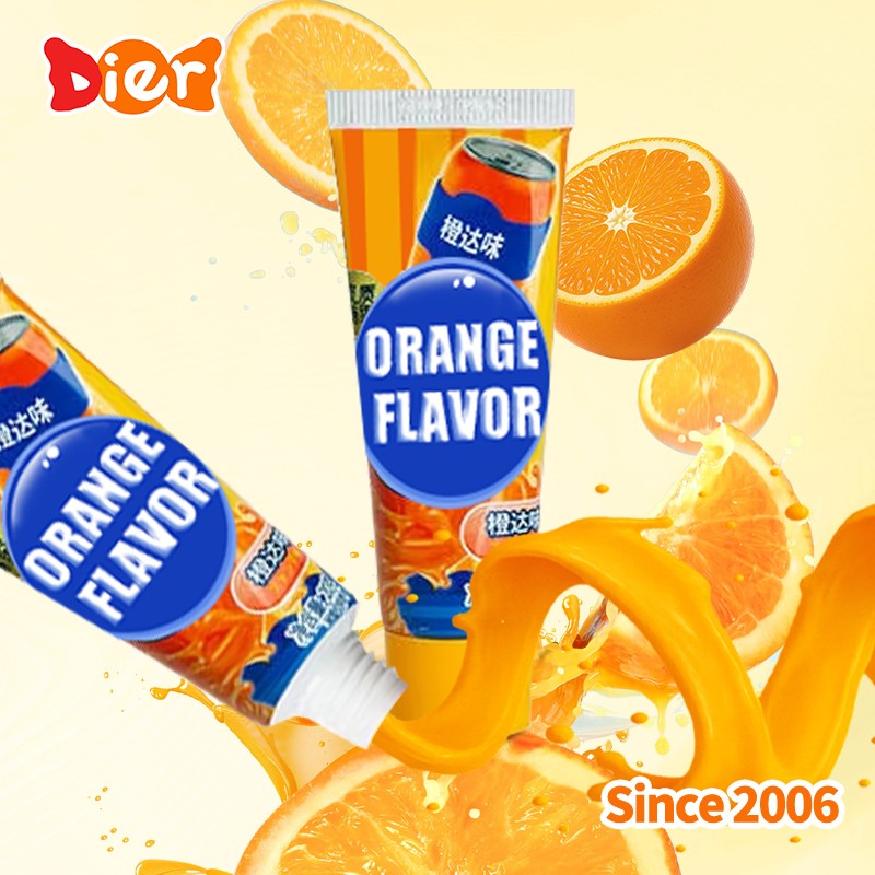 Toothpaste Liquid Candy Supplier - OEM/ODM Orange Halal Jam