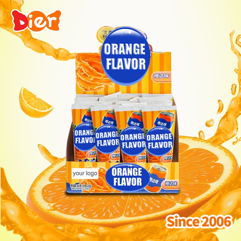 Toothpaste Liquid Candy Factory - OEM Popular Orange Halal