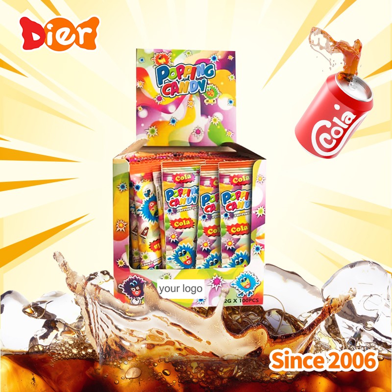 Popping Candy Supplier - Halal Magic Pop Sour Cola