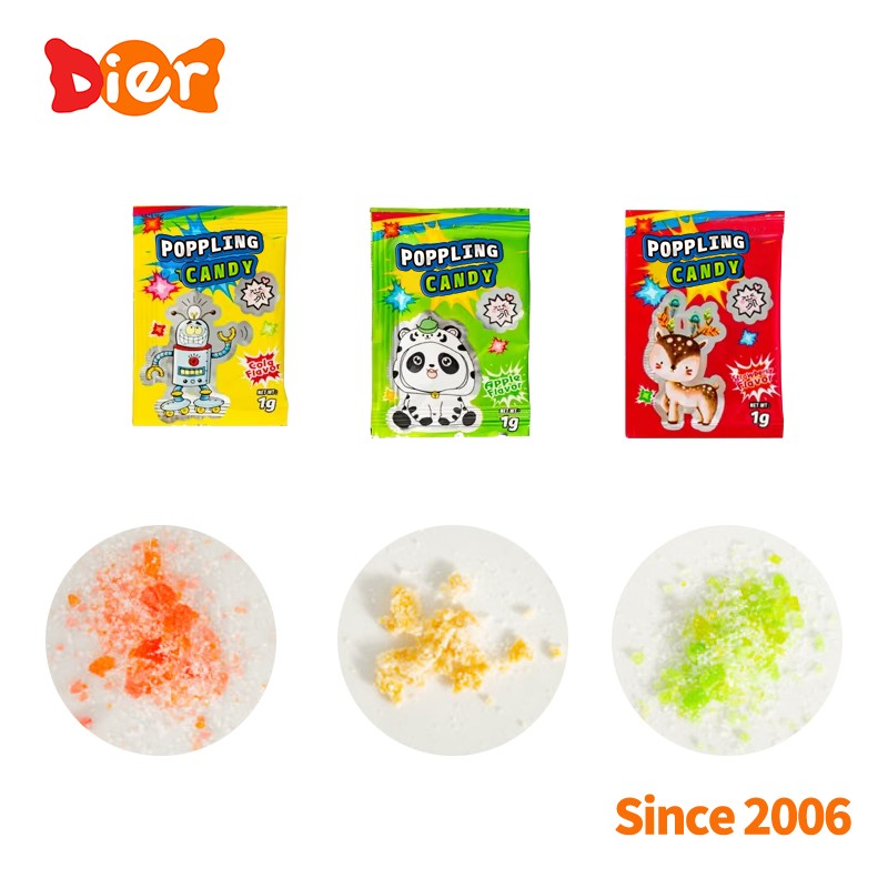 Popping Candy Supplier - ODM Sour Apple Flavor